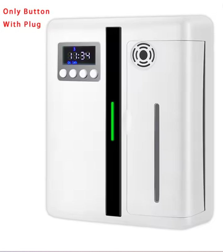 Scent Machine Aroma Diffuser Wall Mounted Hotel 160ML Aroma Diffuser With Fan Inside For Large Area Hotel Lobby Home Fragrance - Somonion Aroma